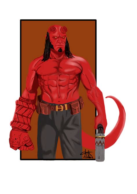 Hellboy By Antonioadns On Deviantart