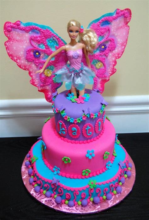 20 barbie birthday cake