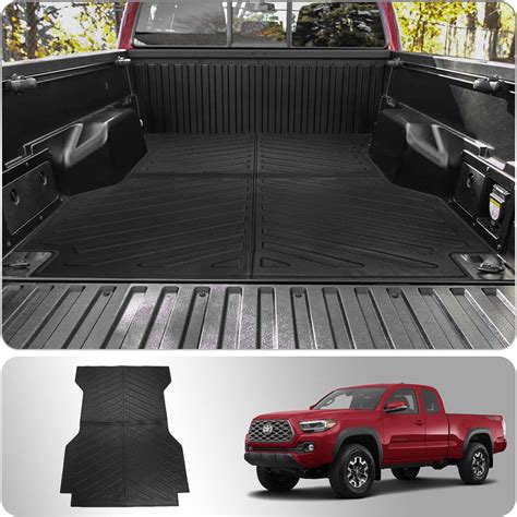 Thinzyou Fit 2005 2023 Toyota Tacoma Bed Mat Trunk Bed Mat