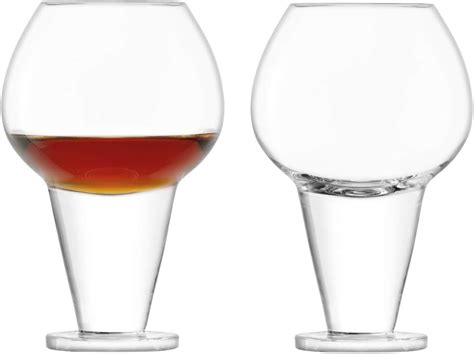 Lsa International Rum Tasting Glass 9 8 Fl Oz Clear X 2 Mixed Drinkware Sets