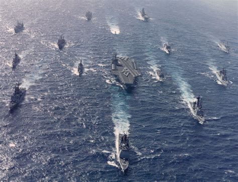 7th Fleet Aircraft Carrier Navy Ships Warship