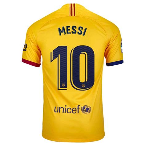 201920 Kids Lionel Messi Barcelona Away Jersey Soccer Master