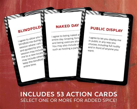 kinky edition submissive card game bdsm great t for etsy