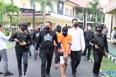 Unit Resmob Polresta Banyuwangi Bekuk Tujuh Pelaku Pengeroyokan Dan