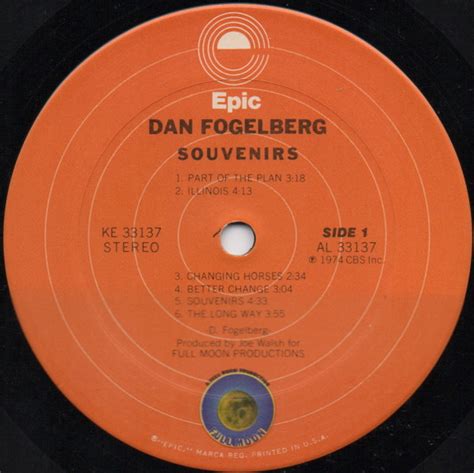 Dan Fogelberg Souvenirs 1974 Gatefold Vinyl Discogs