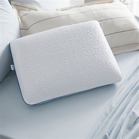 Sleep Innovations Forever Cool Gel Memory Foam Pillow Standard Size Cooling Cover 1 Pack 5