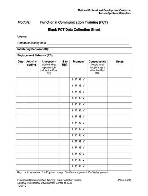 Blank Free Printable Data Collection Sheets Printable Templates