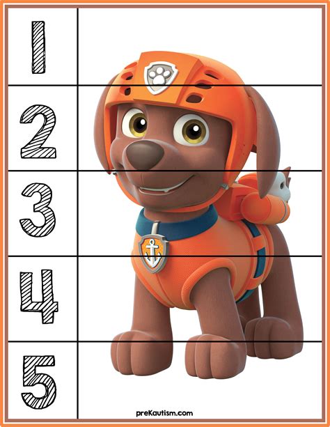 Paw Patrol Puzzles Toddler Activities Toddler Learning Activities