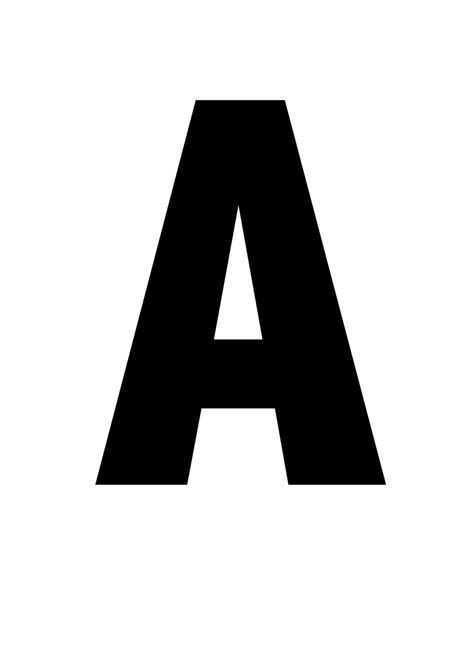single alphabet letters  print printable  degree