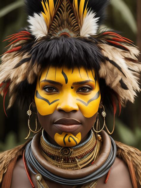 Lumenor Ai Image Generation Papua New Guinea Native Person Female