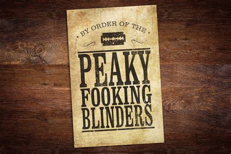 By Order Of The Peaky Blinders Invites Peaky Blinders My Xxx Hot Girl