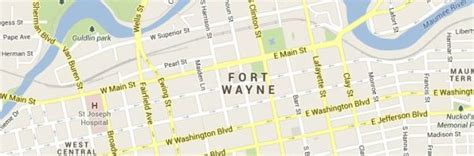 Fort Wayne Zip Code Map Maps For You