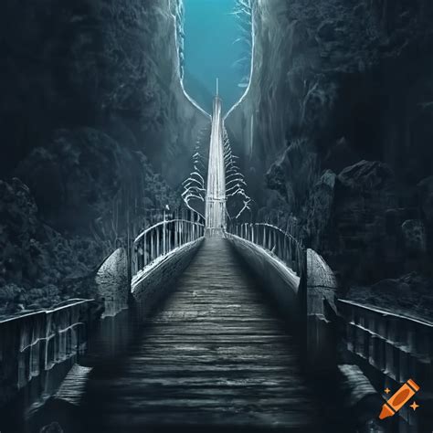 Wallpaper Of An Endless Bridge