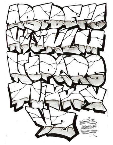 Stencil Graffiti Alphabet Letters 2011 Gz Grafiti
