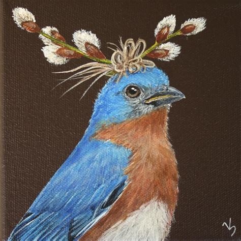 Vicki Sawyer Available Originals Bird Art Animal Art Whimsical