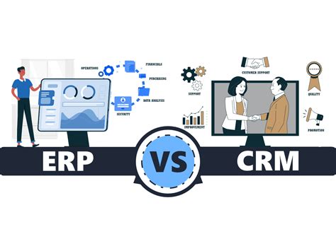 Difference Between Erp And Crm Cloud Based Business Management