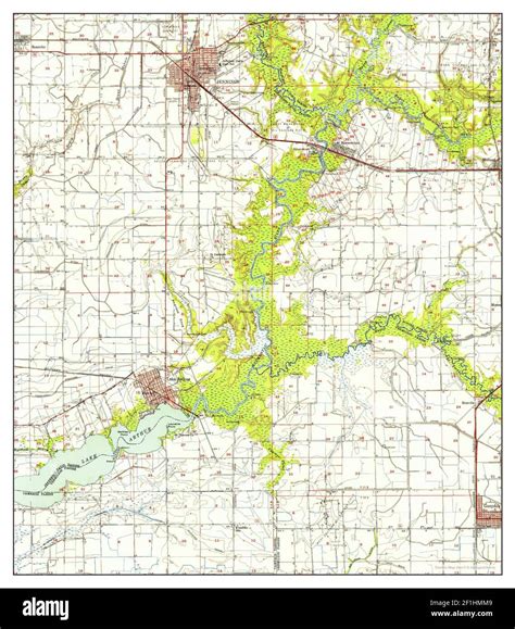 Jennings Louisiana Map Hi Res Stock Photography And Images Alamy