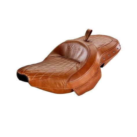 Indian Genuine Leather Extended Reach Seat Moore Speed Racing