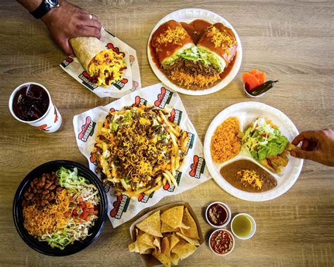 I had the special which was mexican burritos which was one with red sauce, green and cheese for a total of three. Order Sombrero Mexican Food (1215 W Main St.) Delivery ...
