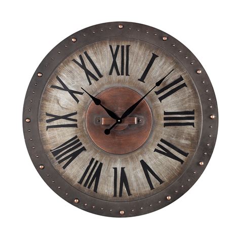Sterling Industries Oversized 31 Roman Numeral Wall Clock And Reviews