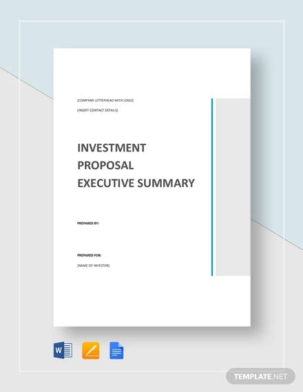 Proposal Executive Summary 10 Examples Format Pdf Examples