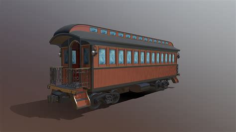 1890s Train Car 3d Model By Nathan E Green Narasamsa D129961