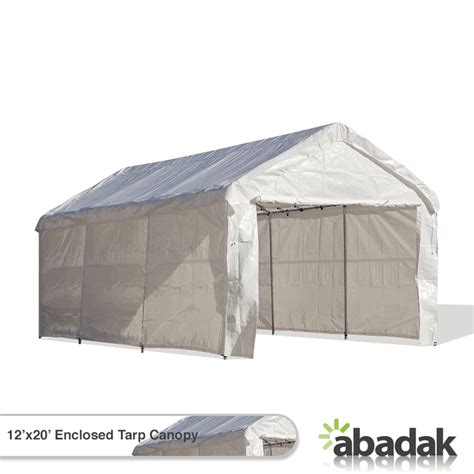 12 X 20 Tarp Tent Canopy Enclosed
