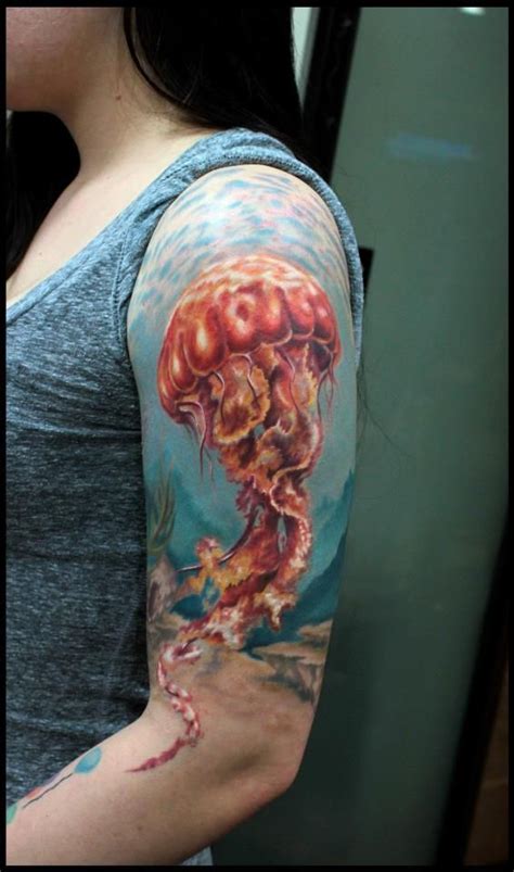 Jellyfish Tattoo Tattoos Pinterest