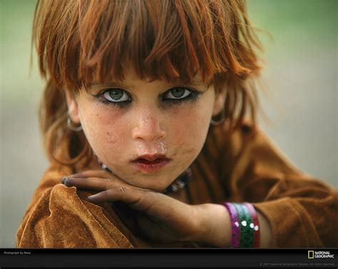Hd Wallpaper Afghan Girl National Geographic Children Bangles