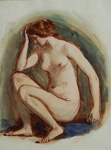 William Edward Frost English 1810 1877 Female Nude