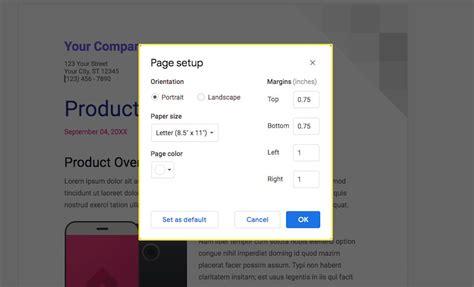 You'll see a list of the default substitutions that are already available. How to Use Google Docs Brochure Template