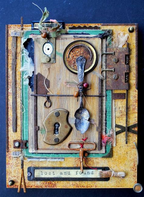 446 Best Mixed Media Altered Collage Assemblage Images On Pinterest