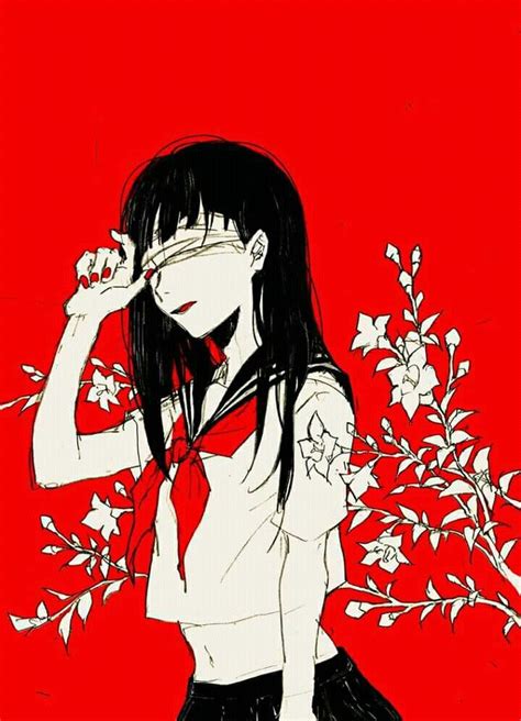 anime pfp aesthetic red image about grunge in ~inuyasha~ by red head on we heart it