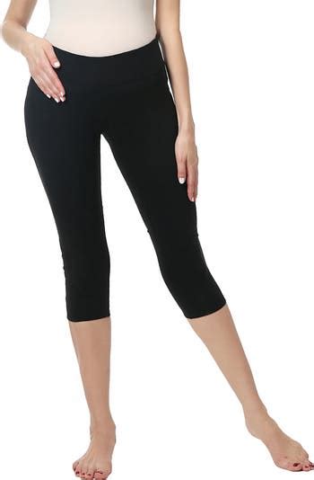 kimi and kai eva under the belly maternity crop leggings nordstrom