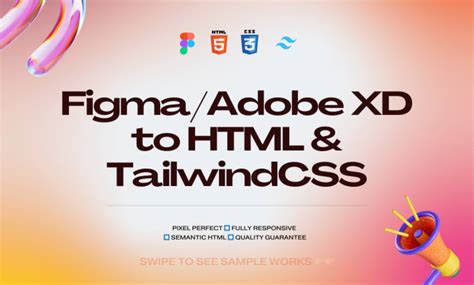Convert Figma Design To Html And Tailwind Css By Pia Juan Fiverr