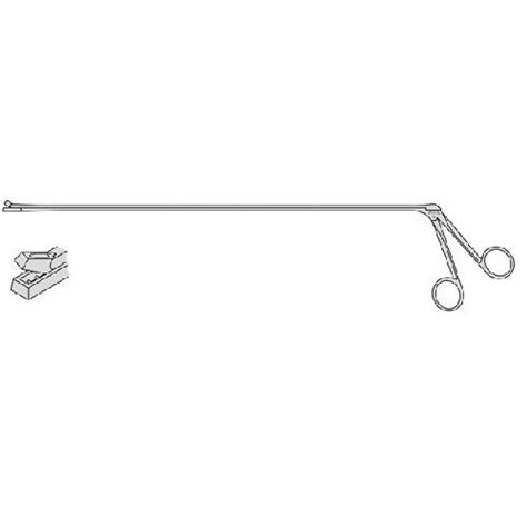 Chevalier Jackson Rectal Biopsy Forceps With Crocodile Action Basket