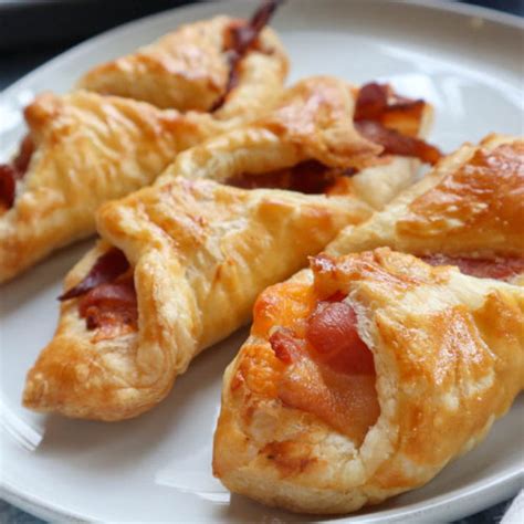 Flaky Cheese And Bacon Turnovers Bless This Meal