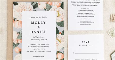 Best Etsy Wedding Invites Stationery Invitations Design