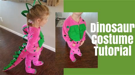 Dinosaur Halloween Costume Diy Dinosaur Costume Youtube