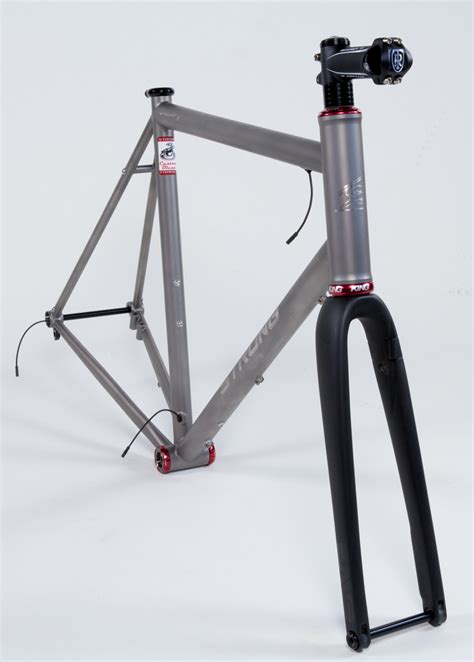 Strong Frames And Ren O Titanium Gravel Road Bike Wired For Shimano Di2