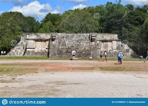 Chichen Itza Archaeological Complex Yucatan Mexico 58 Stock Image