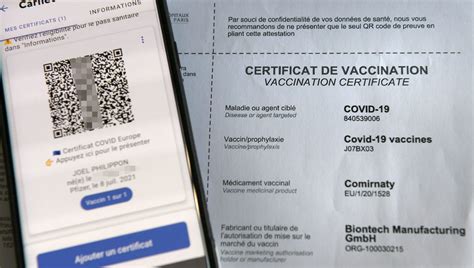 Coronavirus Le Pass Sanitaire Va Se Transformer En Pass Vaccinal Pour