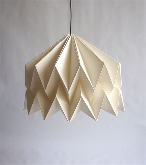 Our Geometric Origami Lampshade Is The Perfect Way To Soften Any Space
