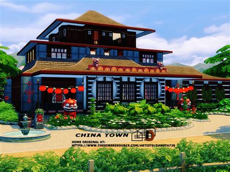 China Town Mod Sims 4 Mod Mod For Sims 4