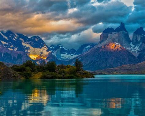 Blue Lake Patagonia Argentina Color Pinterest