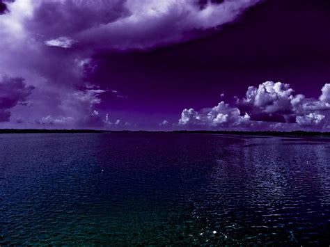Purple Ocean Image Abyss