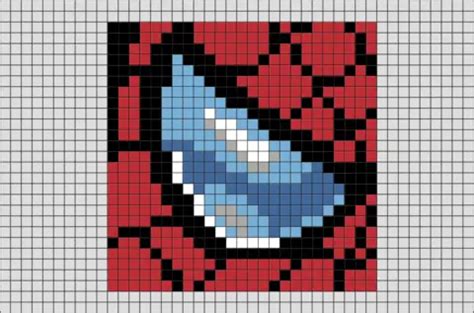 Spiderman Pixel Art Id Es Et Designs Pour Vous Inspirer En Images