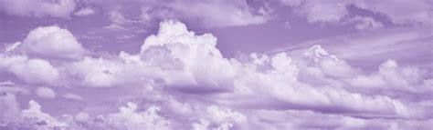 Purple Pink Sky With Clouds Background With Copy Space For Design
