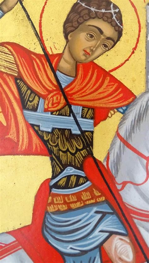 Свети Георги Победоносец на кон - Православни икони