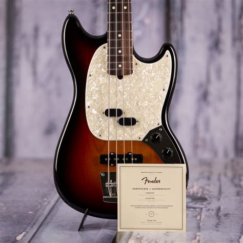 Fender American Performer Series Mustang Bass Rosewood 3 Color Sunburst For Sale Replay Guitar